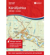 Wanderkarten Skandinavien Norge-serien-Karte 10171, Kárášjohka 1:50.000 Nordeca