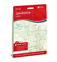 Hiking Maps Scandinavia Norge-serien-Karte 10184, Jakobselva 1:50.000 Nordeca
