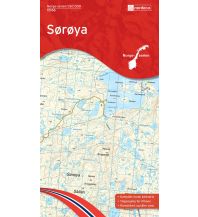 Hiking Maps Scandinavia Norge-serien-Karte 10186, Sørøya 1:50.000 Nordeca