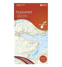 Wanderkarten Skandinavien Norge-serien-Karte 10189, Hopseidet 1:50.000 Nordeca