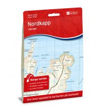 Wanderkarten Skandinavien Norge-serien-Karte 10193, Nordkapp 1:50.000 Nordeca