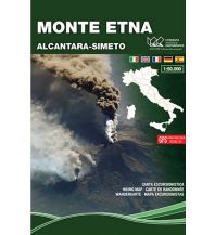 Hiking Maps Italy LAC Wanderkarte Monte Etna (Ätna), Alcantara, Simeto 1:50.000 Global Map
