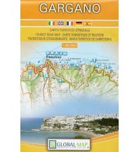 Road Maps Italy LAC Carta turistico-stradale Gargano 1:80.000 Global Map