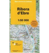 Wanderkarten Spanien Mapa comarcal de Catalunya 30, Ribera d'Ebre 1:50.000 Institut Cartogràfic i Geològic de Catalunya