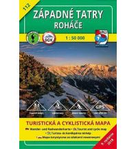 Hiking Maps Zapadne Tatry, Rohace 1:50.000 VKU Harmanec Slowakei