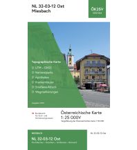 Wanderkarten Bayern BEV-Karte 2212-Ost, Miesbach 1:25.000 BEV – Bundesamt für Eich- und Vermessungswesen