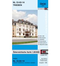 Wanderkarten Steiermark BEV-Karte 4214, Trieben 1:50.000 BEV – Bundesamt für Eich- und Vermessungswesen