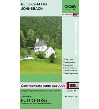 Wanderkarten Steiermark BEV-Karte 4214-Ost, Johnsbach 1:25.000 BEV – Bundesamt für Eich- und Vermessungswesen