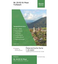 Wanderkarten Steiermark BEV-Karte 4216-West, Trofaiach 1:25.000 BEV – Bundesamt für Eich- und Vermessungswesen