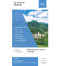 Wanderkarten Steiermark BEV-Karte 4210, Mariazell 1:50.000 BEV – Bundesamt für Eich- und Vermessungswesen