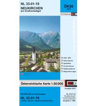 Wanderkarten Salzburg BEV-Karte 3219, Neukirchen am Großvenediger 1:50.000 BEV – Bundesamt für Eich- und Vermessungswesen
