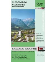 Wanderkarten Tirol BEV-Karte 3219-Ost, Neukirchen am Großvenediger 1:25.000 BEV – Bundesamt für Eich- und Vermessungswesen