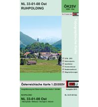 Wanderkarten Tirol BEV-Karte 3208-Ost, Ruhpolding 1:25.000 BEV – Bundesamt für Eich- und Vermessungswesen