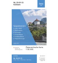 Wanderkarten Tirol BEV-Karte 3213, Kufstein 1:50.000 BEV – Bundesamt für Eich- und Vermessungswesen