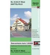 Wanderkarten Steiermark BEV-Karte 4221-West, Knittelfeld 1:25.000 BEV – Bundesamt für Eich- und Vermessungswesen