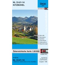 Wanderkarten Tirol BEV-Karte 3214, Kitzbühel 1:50.000 BEV – Bundesamt für Eich- und Vermessungswesen