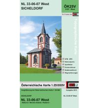 Wanderkarten Steiermark BEV-Karte 5107-West, Sicheldorf 1:25.000 BEV – Bundesamt für Eich- und Vermessungswesen
