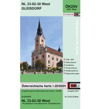 Wanderkarten Steiermark BEV-Karte 4230-West, Gleisdorf 1:25.000 BEV – Bundesamt für Eich- und Vermessungswesen