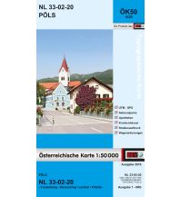 Hiking Maps Styria BEV-Karte 4220, Pöls 1:50.000 BEV – Bundesamt für Eich- und Vermessungswesen