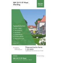 Wanderkarten Oberösterreich BEV-Karte 4319-West, Eferding 1:25.000 BEV – Bundesamt für Eich- und Vermessungswesen