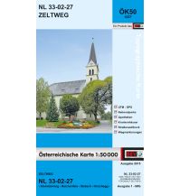 Wanderkarten Steiermark BEV-Karte 4227, Zeltweg 1:50.000 BEV – Bundesamt für Eich- und Vermessungswesen