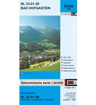 Wanderkarten Salzburg BEV-Karte 3228, Bad Hofgastein 1:50.000 BEV – Bundesamt für Eich- und Vermessungswesen