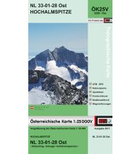 Wanderkarten Salzburg BEV-Karte 3228-Ost, Hochalmspitze 1:25.000 BEV – Bundesamt für Eich- und Vermessungswesen