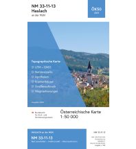 Wanderkarten Oberösterreich BEV-Karte 4313, Haslach an der Mühl 1:50.000 BEV – Bundesamt für Eich- und Vermessungswesen