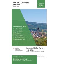 Wanderkarten Oberösterreich BEV-Karte 4313-West, Haslach an der Mühl 1:25.000 BEV – Bundesamt für Eich- und Vermessungswesen