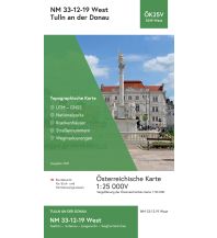 Hiking Maps Lower Austria BEV-Karte 5319-West, Tulln an der Donau 1:25.000 BEV – Bundesamt für Eich- und Vermessungswesen