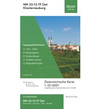 Hiking Maps Vienna BEV-Karte 5319-Ost, Klosterneuburg 1:25.000 BEV – Bundesamt für Eich- und Vermessungswesen
