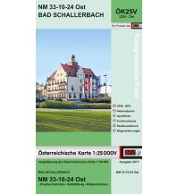 Wanderkarten Oberösterreich BEV-Karte 3324-Ost, Bad Schallerbach 1:25.000 BEV – Bundesamt für Eich- und Vermessungswesen