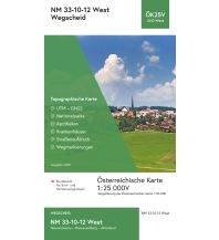 Wanderkarten BEV-Karte 3312-West, Wegscheid 1:25.000 BEV – Bundesamt für Eich- und Vermessungswesen