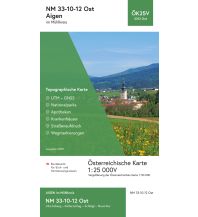 Hiking Maps Upper Austria BEV-Karte 3312-Ost, Aigen im Mühlkreis 1:25.000 BEV – Bundesamt für Eich- und Vermessungswesen