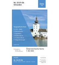 Wanderkarten Salzkammergut BEV-Karte 3206, Gmunden 1:50.000 BEV – Bundesamt für Eich- und Vermessungswesen
