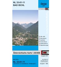Wanderkarten Salzkammergut BEV-Karte 3211, Bad Ischl 1:50.000 BEV – Bundesamt für Eich- und Vermessungswesen