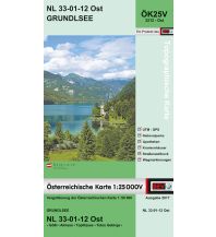 Wanderkarten Steiermark BEV-Karte 3212-Ost, Grundlsee 1:25.000 BEV – Bundesamt für Eich- und Vermessungswesen