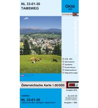 Wanderkarten Salzburg BEV-Karte 3230, Tamsweg 1:50.000 BEV – Bundesamt für Eich- und Vermessungswesen