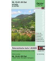 Wanderkarten Steiermark BEV-Karte 3230-Ost, Stadl an der Mur 1:25.000 BEV – Bundesamt für Eich- und Vermessungswesen