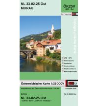 Wanderkarten Steiermark BEV-Karte 4225-Ost, Murau 1:25.000 BEV – Bundesamt für Eich- und Vermessungswesen