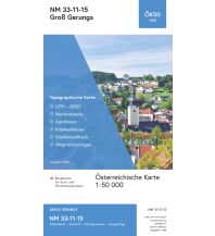 Hiking Maps Upper Austria BEV-Karte 4315, Groß Gerungs 1:50.000 BEV – Bundesamt für Eich- und Vermessungswesen