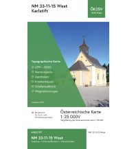 Wanderkarten Oberösterreich BEV-Karte 4315-West, Karlstift 1:25.000 BEV – Bundesamt für Eich- und Vermessungswesen