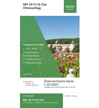 Wanderkarten Niederösterreich BEV-Karte 4316-Ost, Ottenschlag 1:25.000 BEV – Bundesamt für Eich- und Vermessungswesen