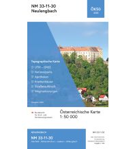 Hiking Maps Lower Austria BEV-Karte 4330, Neulengbach 1:50.000 BEV – Bundesamt für Eich- und Vermessungswesen