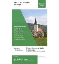 Hiking Maps Lower Austria BEV-Karte 4330-West, Hainfeld 1:25.000 BEV – Bundesamt für Eich- und Vermessungswesen