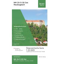 Hiking Maps Lower Austria BEV-Karte 4330-Ost, Neulengbach 1:25.000 BEV – Bundesamt für Eich- und Vermessungswesen