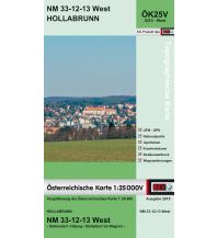 Wanderkarten Niederösterreich BEV-Karte 5313-West, Hollabrunn 1:25.000 BEV – Bundesamt für Eich- und Vermessungswesen