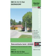Wanderkarten Niederösterreich BEV-Karte 5313-Ost, Sierndorf 1:25.000 BEV – Bundesamt für Eich- und Vermessungswesen