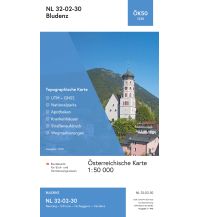 Wanderkarten Vorarlberg BEV-Karte 1230, Bludenz 1:50.000 BEV – Bundesamt für Eich- und Vermessungswesen