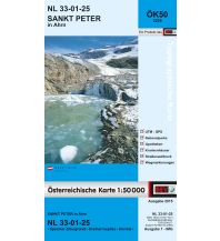 Wanderkarten Tirol BEV-Karte 3225, Sankt Peter in Ahrn 1:50.000 BEV – Bundesamt für Eich- und Vermessungswesen